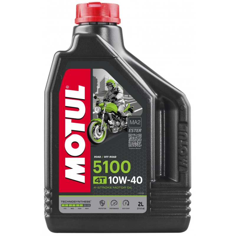 MOTUL 5100 10W40 4T, 2 L