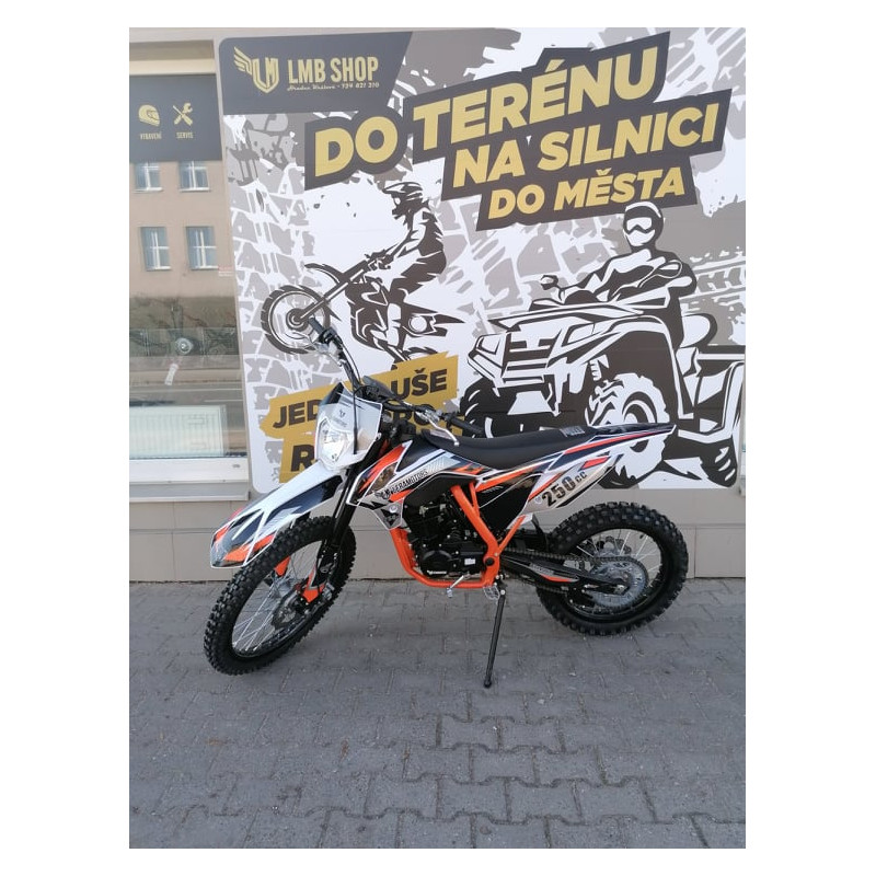 Pitbike Leramotors Killer 250ccm 21/18 oranžová