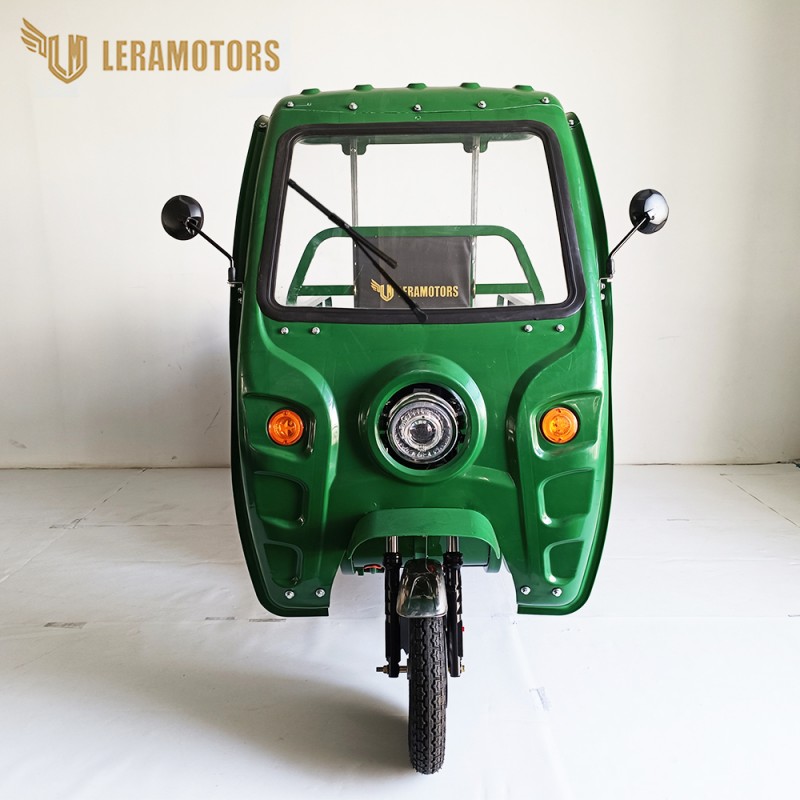 Leramotors Cargo G1 1000W COC zelená + Kabina