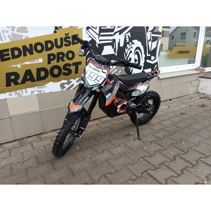 ELEKTRICKÝ PITBIKE Leramotors Rocket 1600W Oranžová