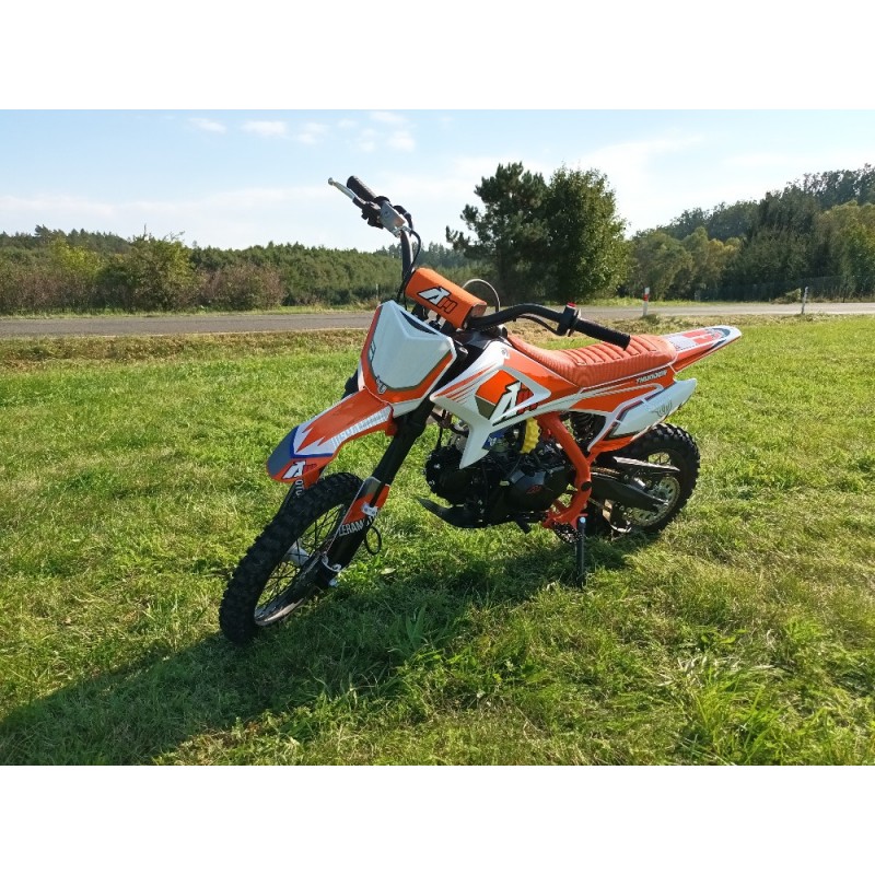 Pitbike Leramotors By Apollo THUNDER 125 poloautomat 14/12 E-Start Oranžová