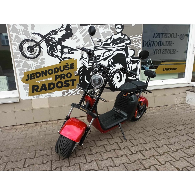 Elektrokoloběžka Lera Scooters C2 2000W Červená