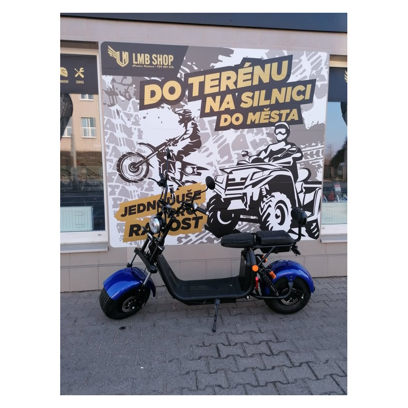 Elektrokoloběžka Lera Scooters C2 2000W Modrá