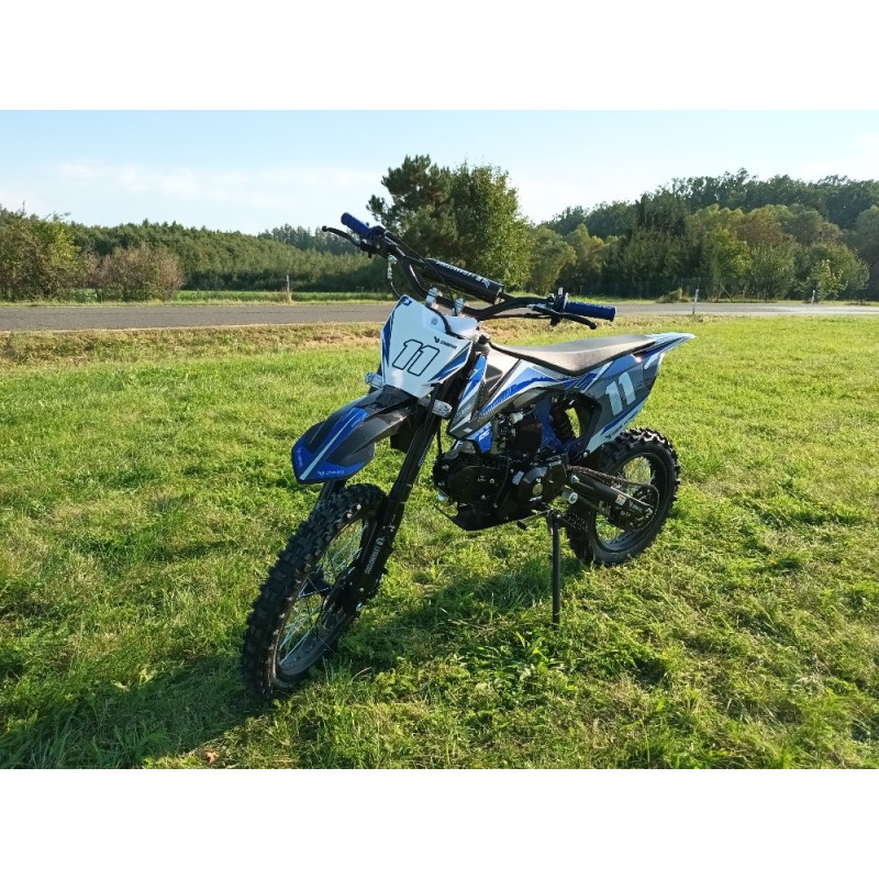 Pitbike Leramotors Shark 125ccm E-Start 4T 17/14 Modrá