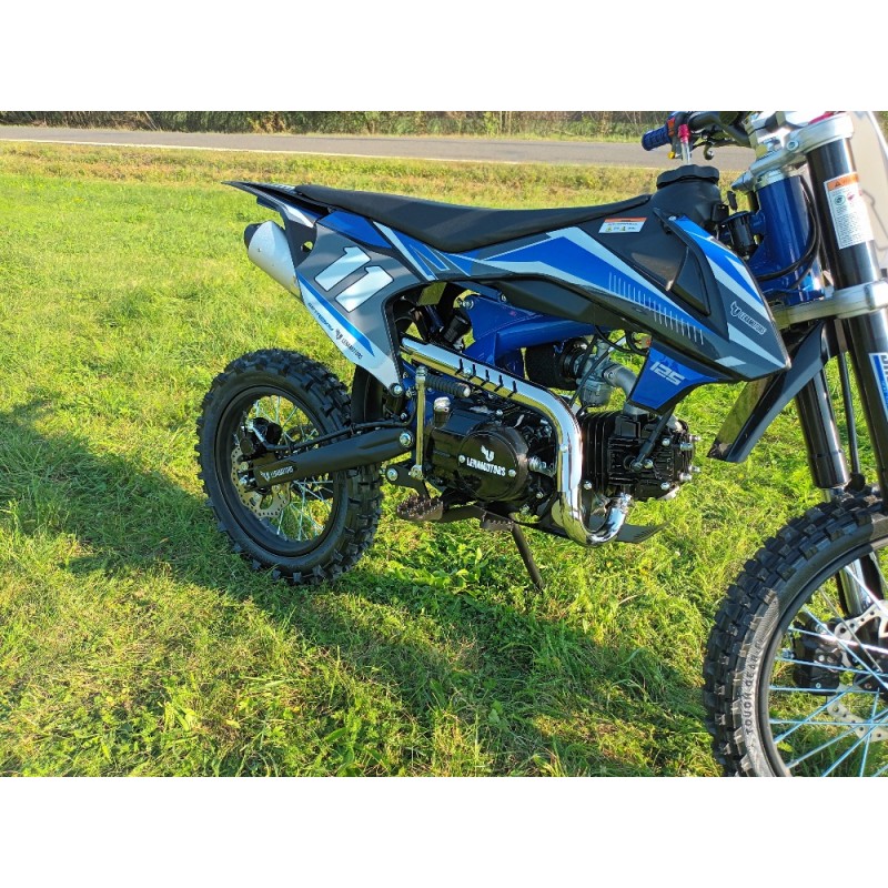 Pitbike Leramotors Shark 125ccm E-Start 4T 17/14 Modrá - 14. pohled