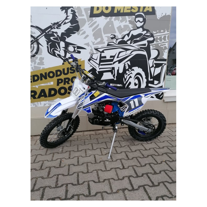 Pitbike Leramotors Shark 125ccm 4T 17/14 Modrá