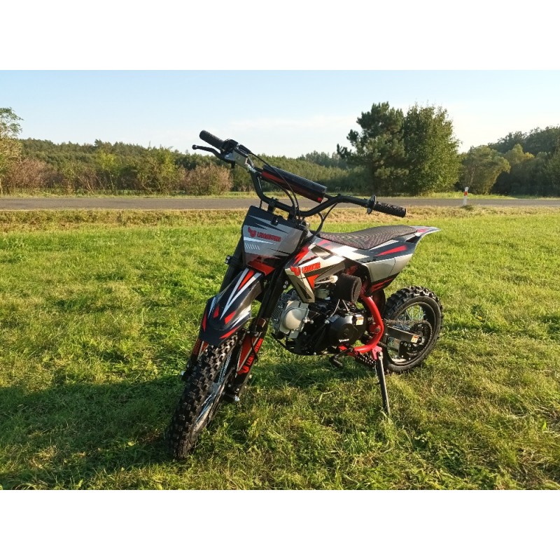 Pitbike Leramotors Cannon 125ccm 4T 14/12 Červená