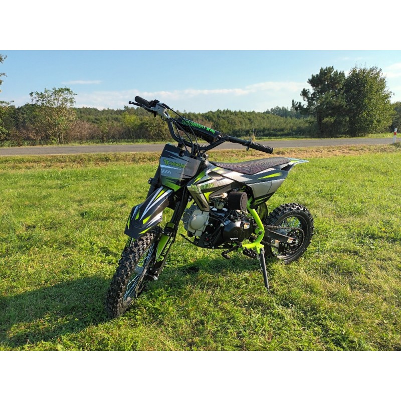 Pitbike Leramotors Cannon 125ccm 4T 14/12 Zelená