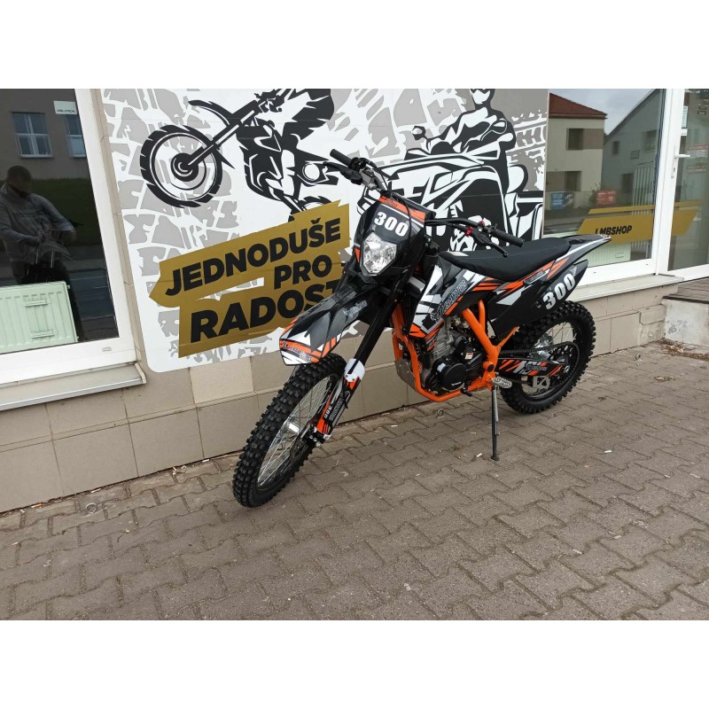 Pitbike Leramotors Killer PRO 300cc H2O 21/18 Oranžová