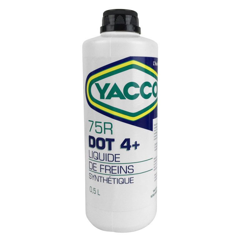 BRZDOVÁ KAPALINA YACCO 75 R DOT 4+, YACCO (500 ML)